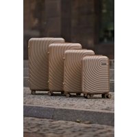 Чемодан-спиннер Solier STL1064 (S, золотой)