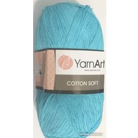 Пряжа для вязания Yarnart Cotton Soft 76 100 г 600 м (светло-бирюзовый)