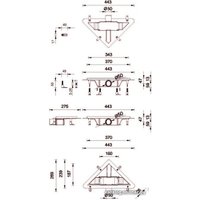 Душевая стенка Ambassador Set 15031109-ST15