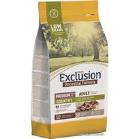 Сухой корм для собак Exclusion Country Adult Medium (свинина, ягненок, яйца) 12 кг