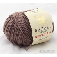 Пряжа для вязания Gazzal Baby Cotton 3434 50 г 165 м (латте)