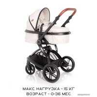 Универсальная коляска Lorelli Lumina 2021 (2 в 1, черный) в Солигорске