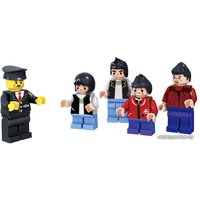 Конструктор KAZI 98104 Скоростной поезд (звук+свет)