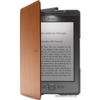 Обложка для электронной книги Amazon Kindle Lighted Leather Cover Saddle Tan