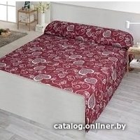 Плед Loon Амур 210x240 (бордовый)