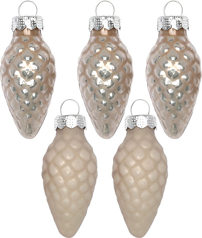 

Елочная игрушка Inge's Christmas Cozy Home Шишки 16406P045