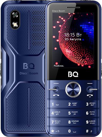 

Телефон BQ BQ-2842 Disco Boom (синий)