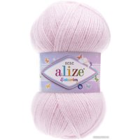 Пряжа для вязания Alize Sekerim Bebe 185 (320 м, светло-розовый)