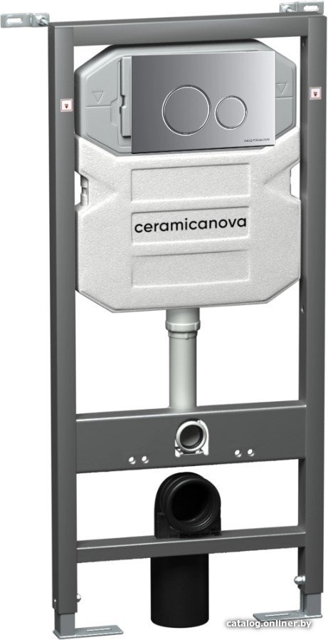 Инсталляция для унитаза Ceramica Nova Envision CN1001M (с кнопкой смыва)