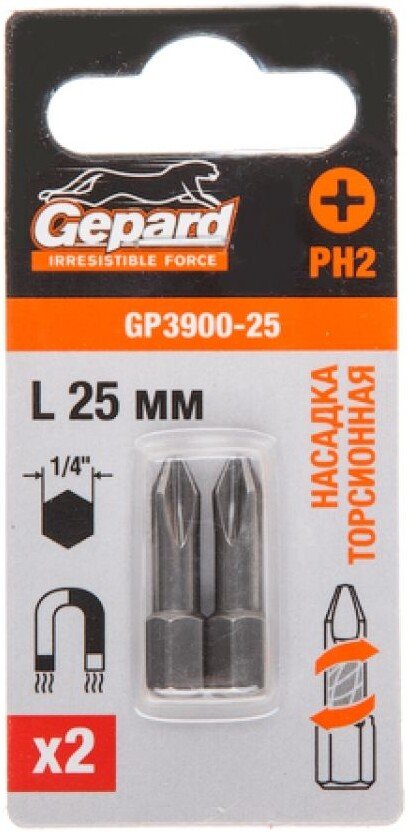 Набор бит Gepard GP3900-25