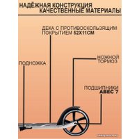 Двухколесный подростковый самокат Megacity Paris 2K-21