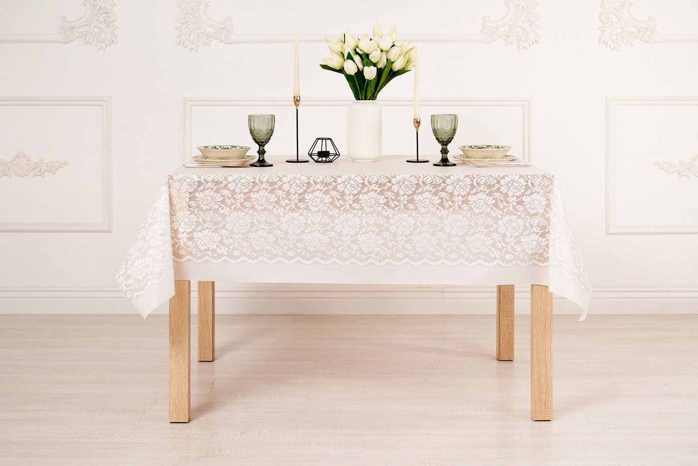 Скатерть Stolima Pina Lace 7004 Шарм (180x140)