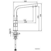 Смеситель Gappo G4307