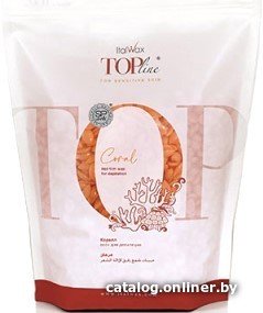Воск ItalWax для депиляции Top Line Коралл горячий пленочный в гранулах (750 г)