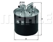 

Топливный фильтр Mahle Knecht KL447