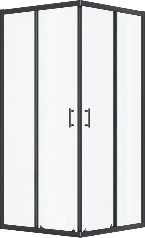 Душевой уголок Santek Вэлия 80х80 1.WH50.1.788 (черный)