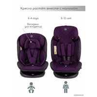 Детское автокресло Amarobaby Brilliant Isofix AMARO-2003-BrF (фиолетовый)