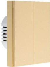 Smart Wall Switch H1 двухклавишный без нейтрали (бежевый)
