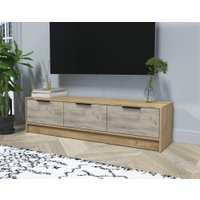 Тумба Интерлиния ТВ Концепт КТ-ТВ3-35 (дуб серый/дуб золотой)