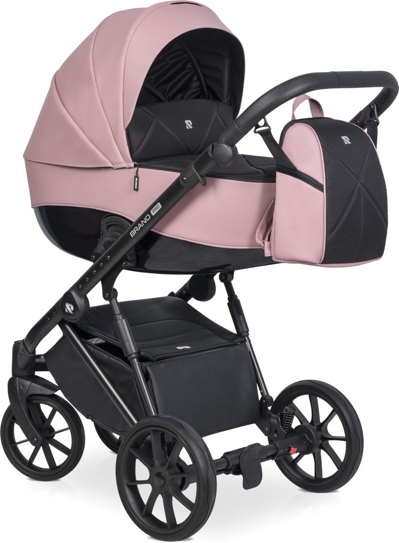 

Универсальная коляска Riko Brano Pro (2 в 1, energy pink 03)