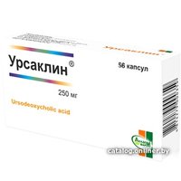 Препарат для лечения заболеваний ЖКТ АкадемФарм Урсаклин, 250 мг, 60 капс.