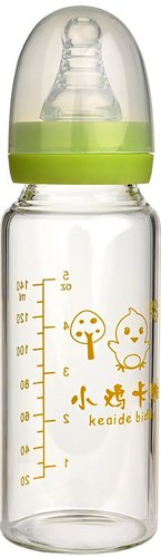 Бутылочка для кормления Pituso Стекло KD1033 (140 мл, зеленый)