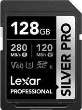 Professional SILVER PRO SDXC LSDSIPR128G-BNNNG 128GB