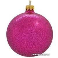 Елочная игрушка Орбитал (фуксия) 200-025-9