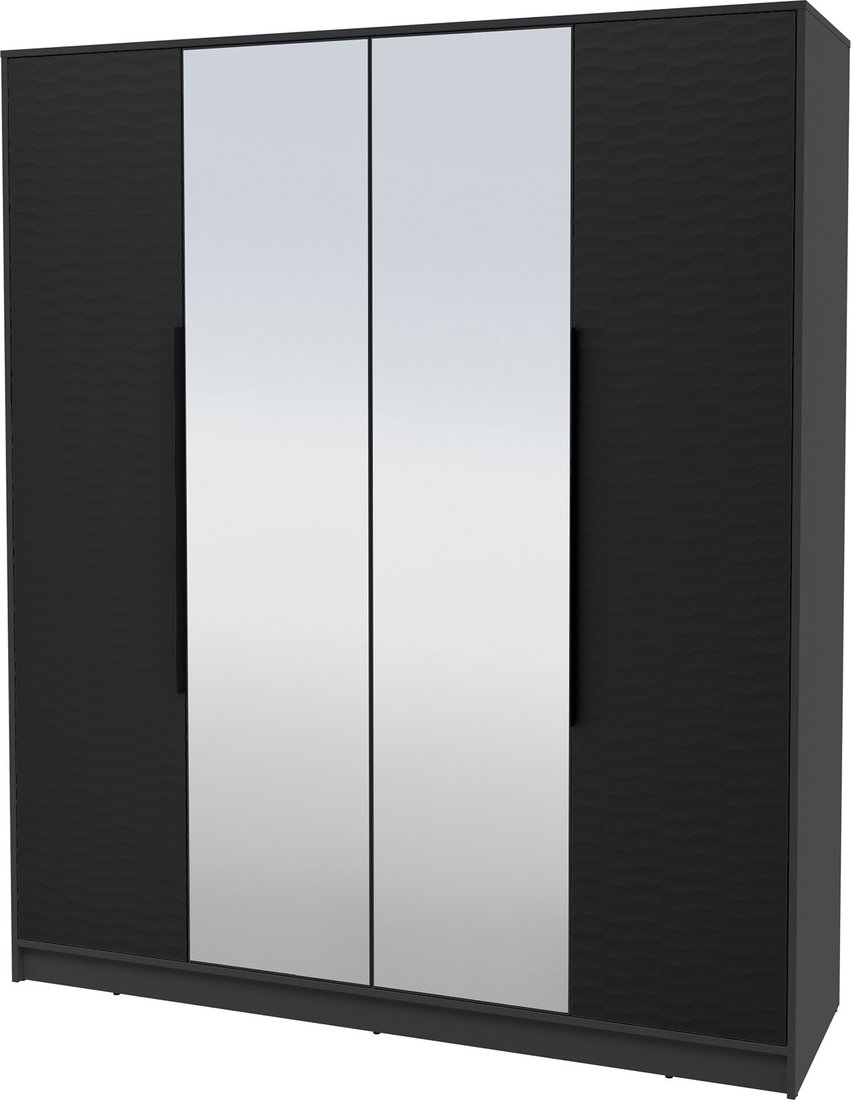 

Шкаф распашной Интерлиния Концепт Зодиак КТ-Ш4з (антрацит/черный)