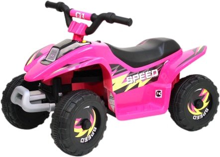 

Электроквадроцикл RiverToys H001HH (розовый)