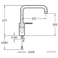 Смеситель Jacob Delafon July E5243-CP