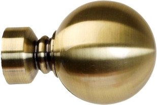 

Наконечник для карниза Lm Decor YF059 Шар большой 19мм (антик)