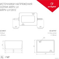 Блок питания Arlight ARPV-SP-12012 033326