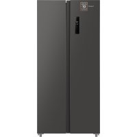 Холодильник side by side Weissgauff WSBS 500 Inverter NoFrost Dark Grey