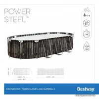 Каркасный бассейн Bestway Power Steel 5611R (610x366x122)