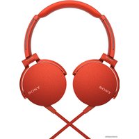 Наушники Sony MDR-XB550AP (красный)