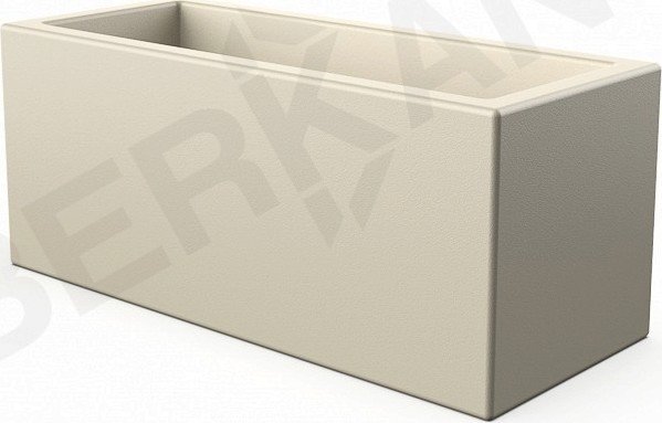 

Кашпо Berkano Cubric 26*60 DB (бежевый)