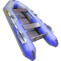 Моторно-гребная лодка Муссон 2800 СК LIGHT (серый/синий)