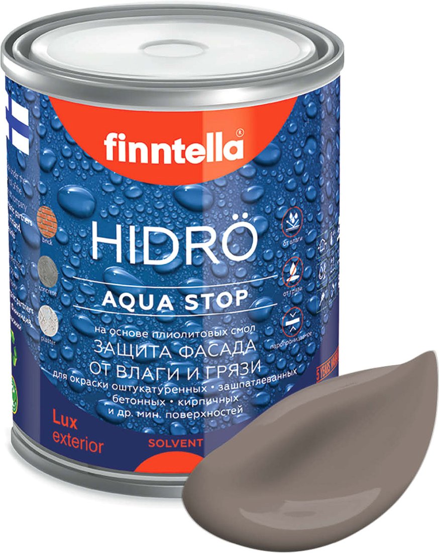 

Краска Finntella Hidro Maitosuklaa F-14-1-1-FL074 0.9 л (коричневый)