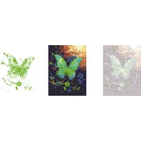 Картина по номерам Феникс+ Бабочка в золоте 67972