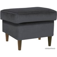 Пуфик Signal Ron K Velvet (черный/венге)