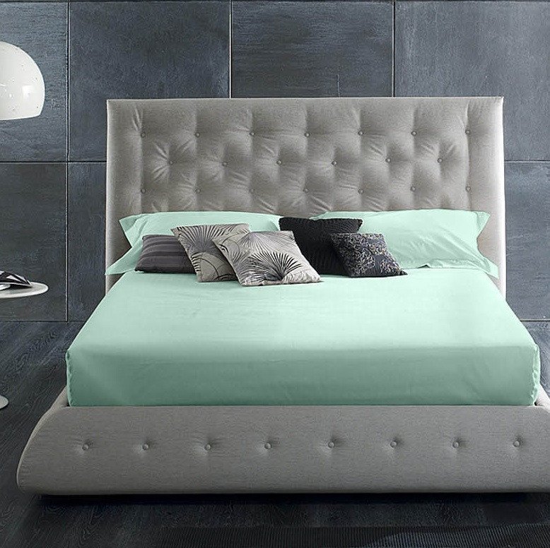 Простыня Primavelle 240х260 сатин Luxe 114311537-crL55 (мята)