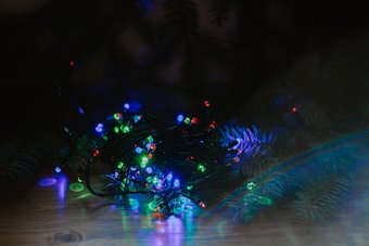 Светодиодная гирлянда Огоньки Диод 169 100 LED 10 м (разноцветный)