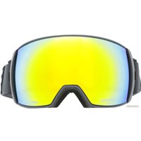 Горнолыжная маска (очки) Salice 605DARWF (угольный/желтый/Sonar S3,S2) в Пинске