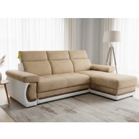 Угловой диван ПетраМебель Браво Люкс (бежевый)