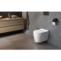 Унитаз подвесной Uptrend Amaro Rimless с сиденьем микролифт