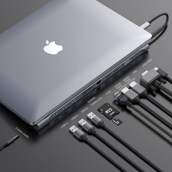 Baseus Enjoyment Series 11-in-1 Type-C CATSX-G0G