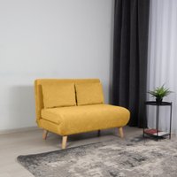 Диван DiArt Элли 1000 (велюр Sensey mimosa/ножки светлые)