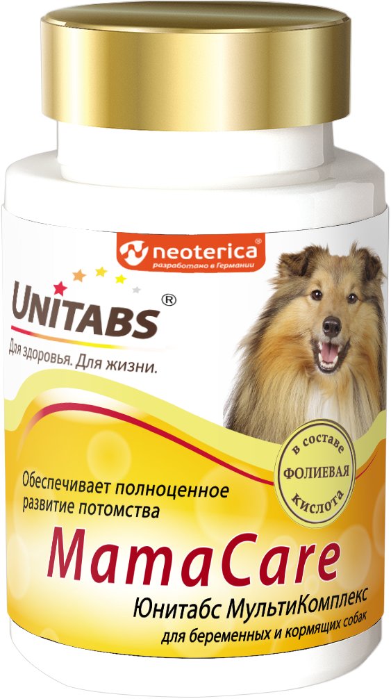 

Лакомство для собак Unitabs МамаCare для беременных и кормящих (100 шт)