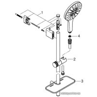 Душевой гарнитур  Grohe Rainshower SmartActive 150 26592LS0